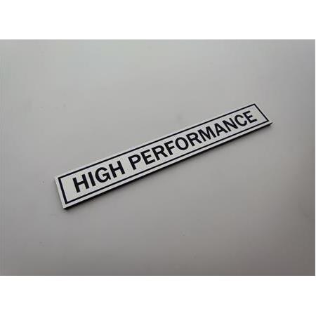 High Performance Alüminyum Görünümlü plastik etiket