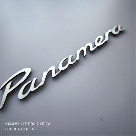 Porsche Panamera bagaj yazısı 20cm