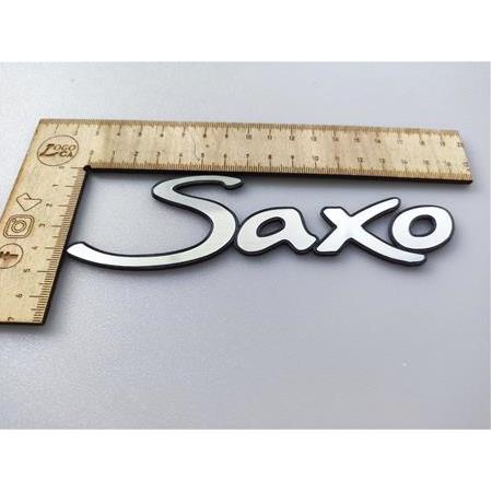 Citröen Saxo Arka bagaj yazısı