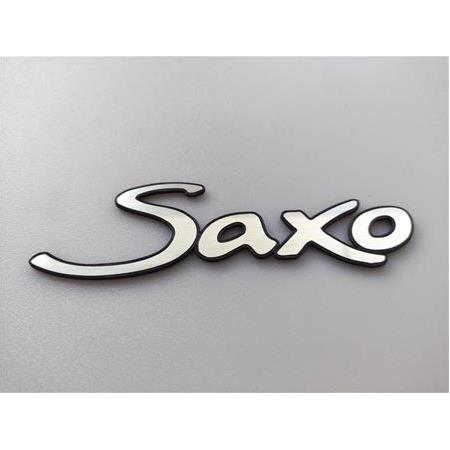 Citröen Saxo Arka bagaj yazısı