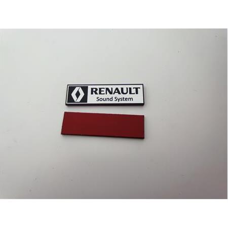 Renault sound system logo