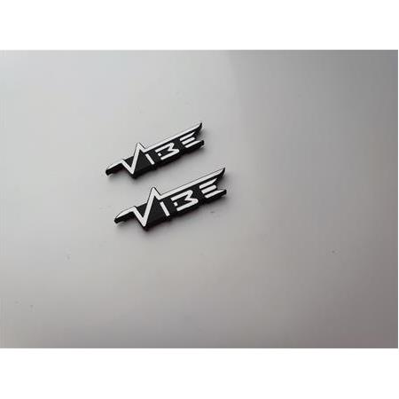 vibe logo plastik etiket