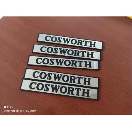Cosworth bagaj yazısı