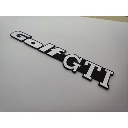 Golf GTI yazısı