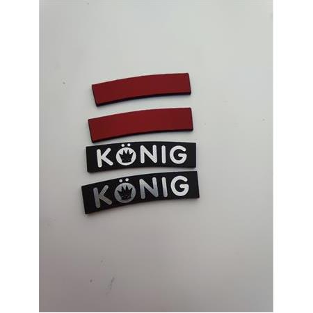 4 adet König  jant etiketi