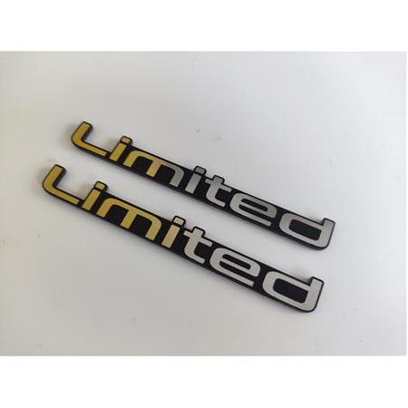 2x Toyota Corolla Limited Etiket