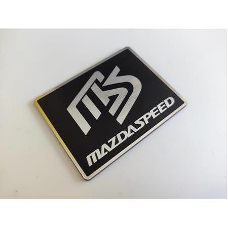 Mazda MS logolu mazdaspeed kart,plaket