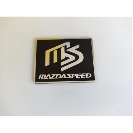 Mazda MS logolu mazdaspeed kart,plaket