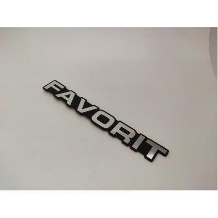 Skoda Favorit Bagaj yazısı