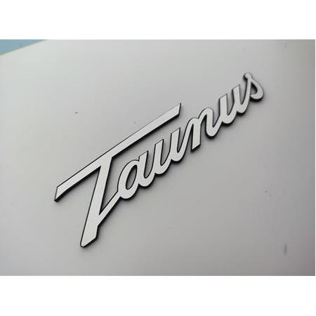 Ford Taunus Elyazı sticker plastik etiket