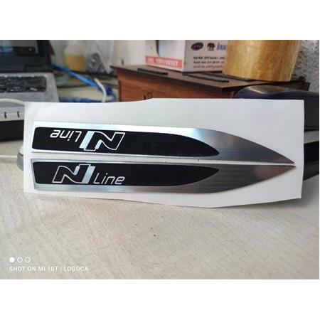 Hyundai N line Çamrluk bıçak etiketi