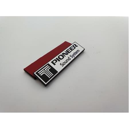 Tofaş logolu pioneer logo sound system