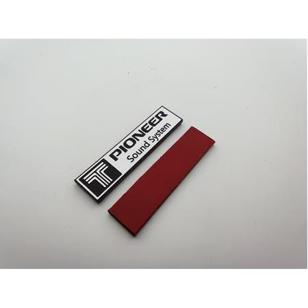 Tofaş logolu pioneer logo sound system