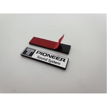 Tofaş logolu pioneer logo sound system
