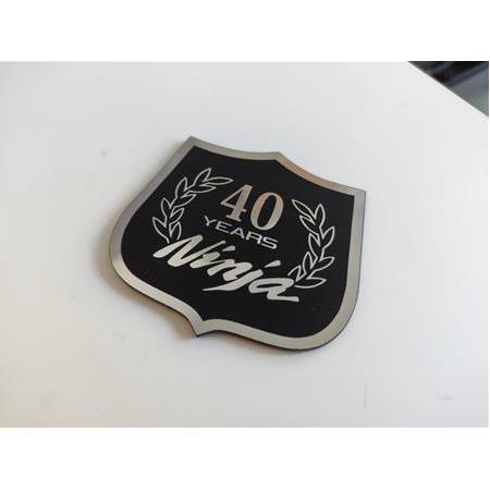 Kavasaki 40. yıl etiketi - 40 years ninja