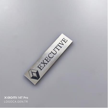 Renault  logolu Executive etiket 8x2cm -2 adet