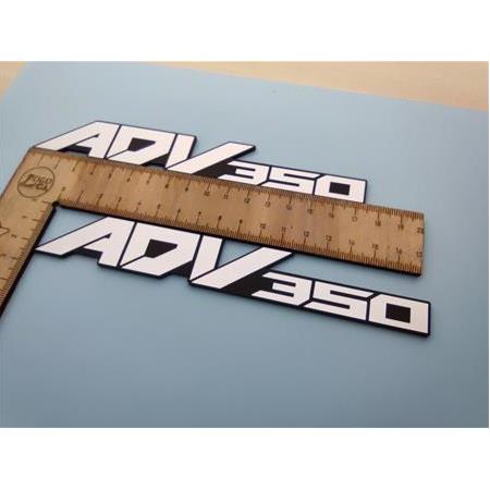 Honda Adv350  plastik sticker etiket  motor yazısı
