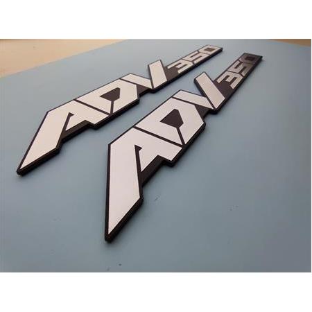 Honda Adv350  plastik sticker etiket  motor yazısı