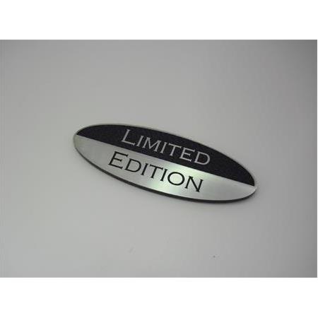 Limited Edition Oval Etiket