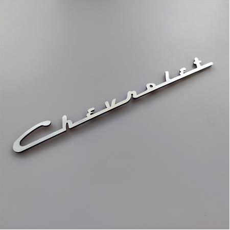 Chevrolet eski tip logo yazı bagaj yazısı