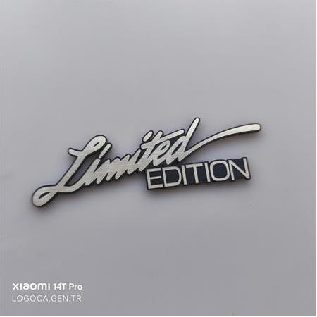 El yazı Limited edition etiket