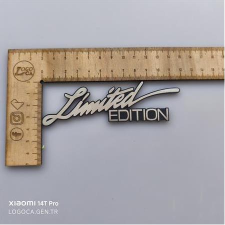 El yazı Limited edition etiket