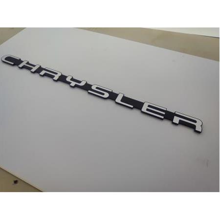 Chrysler kaporta yazısı etiket
