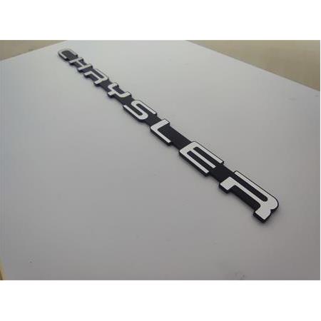 Chrysler kaporta yazısı etiket