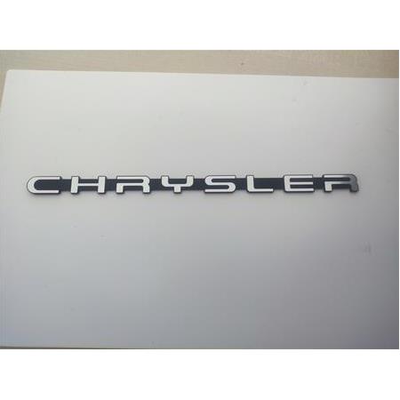 Chrysler kaporta yazısı etiket