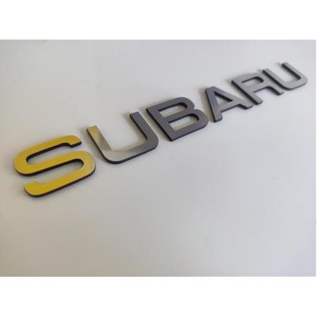 Subaru bagaj yazısı