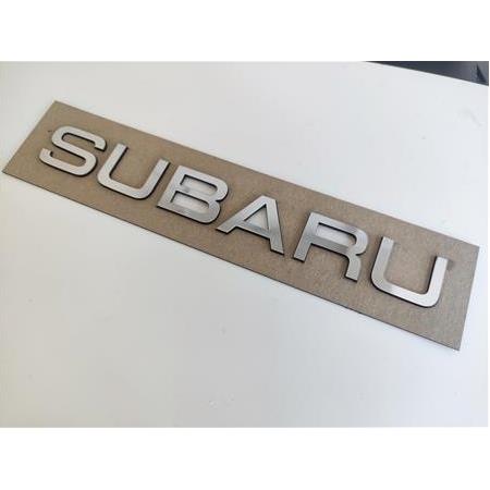 Subaru bagaj yazısı