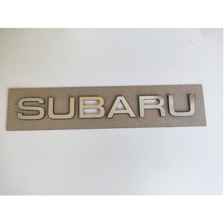 Subaru bagaj yazısı