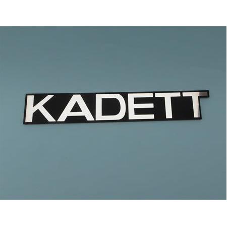 Opel Kadett Alüminyum plastik etiket