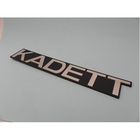 Opel Kadett Alüminyum plastik etiket