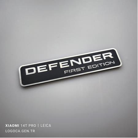 Land Rover Defender Fırst Edition etiket