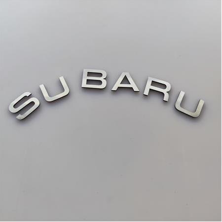Subaru bagaj yazısı