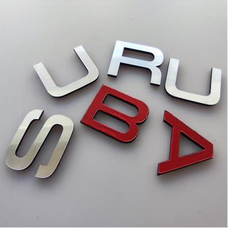Subaru bagaj yazısı