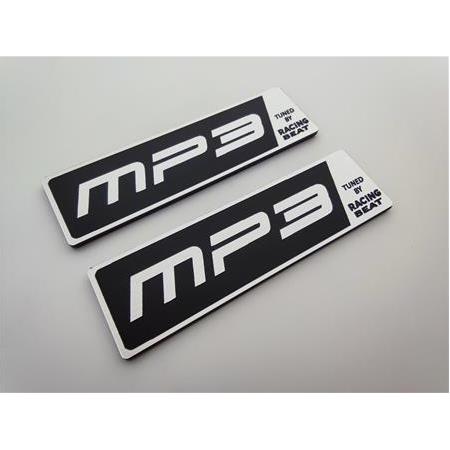 mazda MP3 etiket tuned by racing beat
