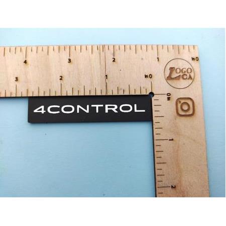 Renault 4control  etiket Renault Talisman and Megane 4 Control black Badge Monogram