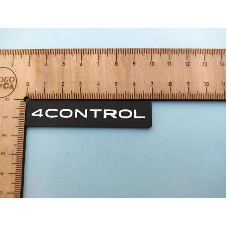 Renault 4control  etiket Renault Talisman and Megane 4 Control black Badge Monogram