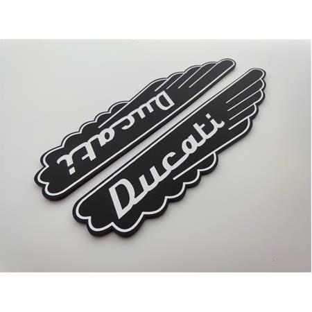 Ducati motosiklet etiketi Plastik etiket