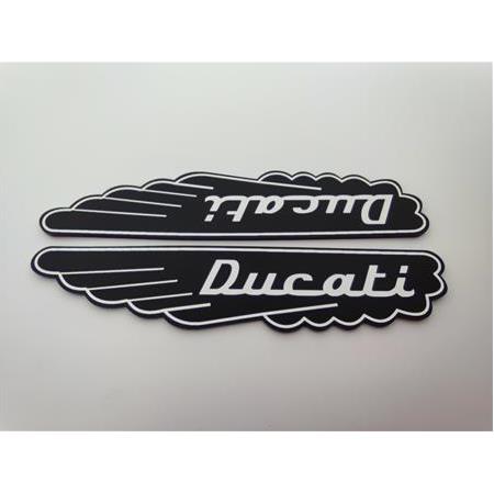 Ducati motosiklet etiketi Plastik etiket
