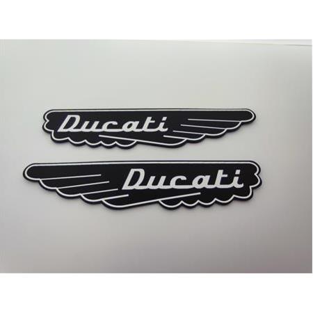Ducati motosiklet etiketi Plastik etiket