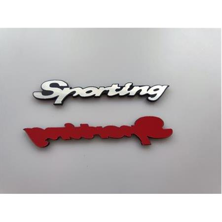 Fiat Palio Sporting plastik Etiket alüminyum görünümlü esnek
