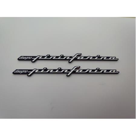 Disegno Pininfarina çamurluk etiketi